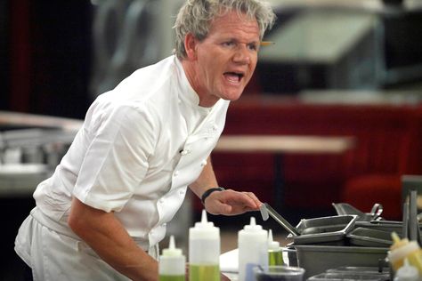 Gordon Ramsay reveals his favorite 'Hell's Kitchen' insults Gordon Ramsay Funny, Kitchen Nightmares, Hell’s Kitchen, Tv Chefs, Hell's Kitchen, Medical Drama, Hells Kitchen, Gordon Ramsay, Restaurant Kitchen