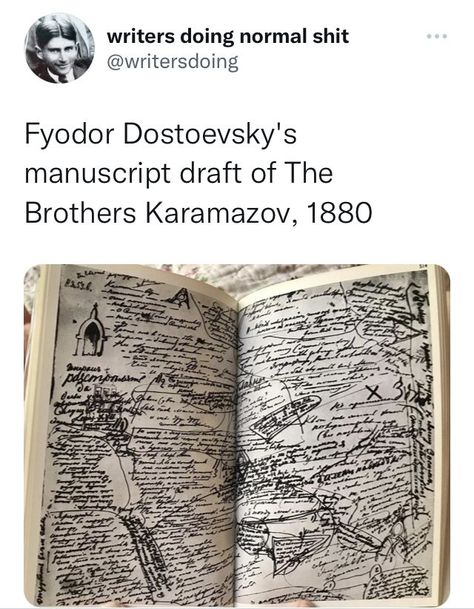 Dark Academia Notes, Dark Academia Notebook, Dark Academia Journal, Dark Academia Book, Brothers Karamazov, Writer Prompts, The Brothers Karamazov, Brothers Art, Writers Notebook