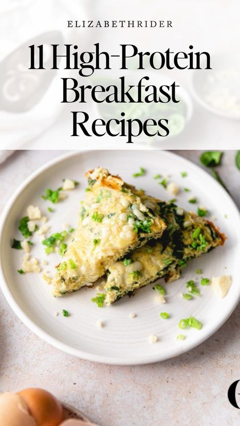 What you do first thing in the morning sets the tone for the day and can help you make healthier choices throughout the day. If you eat a healthy breakfast, you are more likely to choose healthier options for snacks, lunch, and dinner.#HighProteinBreakfastRecipes #ProteinPackedBreakfast #EasyHighProteinBreakfasts #HighProteinMealPrep #QuickHighProteinBreakfast Breakfast Ideas Vegetarian, High Protein Vegetarian Breakfast, Breakfast Recipes Quick, Quick High Protein Breakfast, Vegetarian High Protein, Ways To Cook Eggs, High Protein Breakfast Recipes, Meals Of The Day, Delicious Smoothies