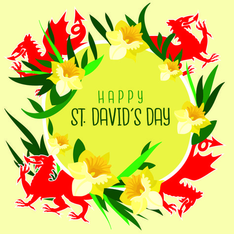 Dydd Gŵyl Dewi Hapus. Good morning, Happy Saint David's Day! Cymraes i’r carn! St Davids Day, St David, Saint David, Good Morning Happy, Wales, Good Morning, Holidays, Quotes, Quick Saves