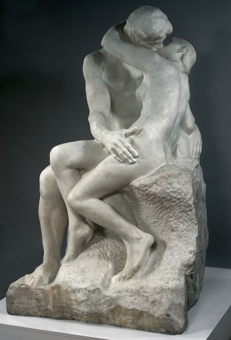 The Kiss by Auguste Rodin Rodin The Kiss, August Rodin, Rodin Museum Paris, Rodin Drawing, Murakami Haruki, Rodin Olio Lusso, Rodin Sculpture, Renoir Paintings, Rodin The Thinker