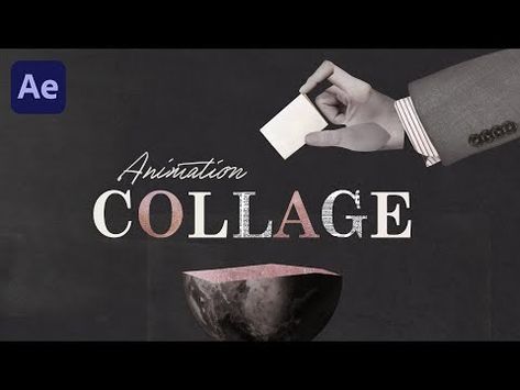 How to make a Collage Animation | After Effects Tutorial - YouTube After Effects Animation, Collage Animation, After Effects Tutorials, Effects Animation, After Effect Tutorial, Original Video, A Collage, Mixed Media Collage, After Effects