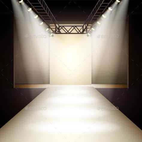 Fashion Runway Background Runway Background, Runway Stage, Catwalk Design, Background Fashion, Concert Stage Design, Gucci Runway, Fashion Background, Runway Makeup, Pottery Painting Designs