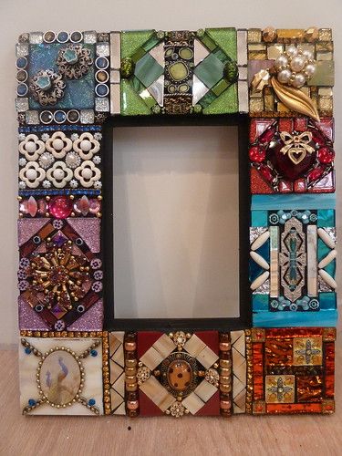 Mosaic Landscapes, Painted Mirror Art, Mosaic Mirror Frame, Mosaic Mirrors, Micro Mosaic Jewelry, Mosaic Frame, Mosaic Art Projects, Mosaic Pictures, Mosaic Ideas