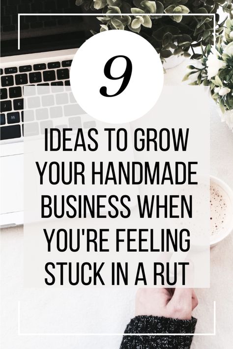 Are you struggling to market your handmade craft business? Don't worry, you're not alone! Check out these 9 tips to get inspired and motivated again. Pin this now and save for when you need some inspiration. Etsy Business Plan, Etsy Tips, Shopify Business, Etsy Shop Names, Business Checklist, Etsy Marketing, Feel Stuck, Etsy Success, Etsy Seo