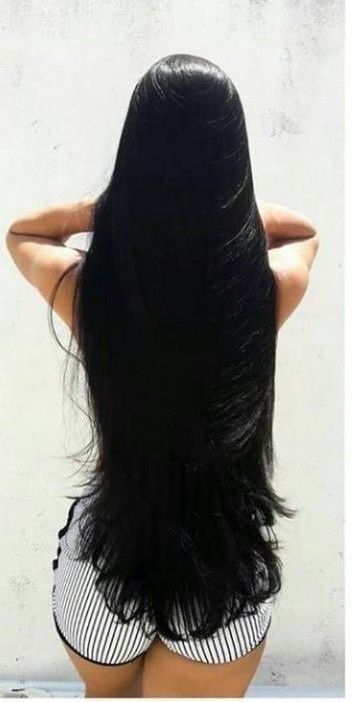 Long Shiny Hair, Long Silky Hair, Really Long Hair, Long Dark Hair, Long Black Hair, Haircuts For Long Hair, Long Hair Girl, Beautiful Long Hair, Silky Hair