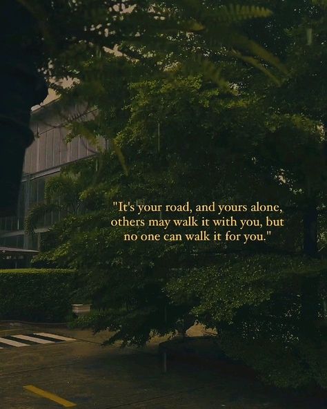 Sometimes all you need is the courage to walk all alone. Because it’s your road and your journey. People may come and go but you will always be with yourself. So it’s important for you to love yourself to the fullest and enjoy the journey called life. Cuz in the end it’ll be just you and your memories…. #quotes #love #motivation #life #quoteoftheday #instagram #inspiration #motivationalquotes #instagood #quote #follow #inspirationalquotes #like #success #bhfyp #positivevibes #lovequotes #po... You Just Need Yourself Quotes, Its Always Something Quotes Life, Just Go With It Quotes, Quotes For Travel Memories, Alone Motivate, Road Quotes Journey, Sometimes All You Need Is, Love Quotes For Yourself, Road Quotes Life