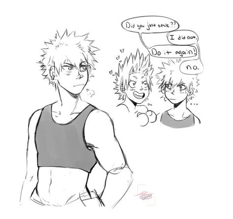 Trans Bakugou X Kirishima, Trans Kirishima Au, Trans Bakugou Katsuki, Trans Bakugou Au, Trans Mha, Bakugou Comic, Trans Bakugou, Ftm Art, Avengers Fanfiction