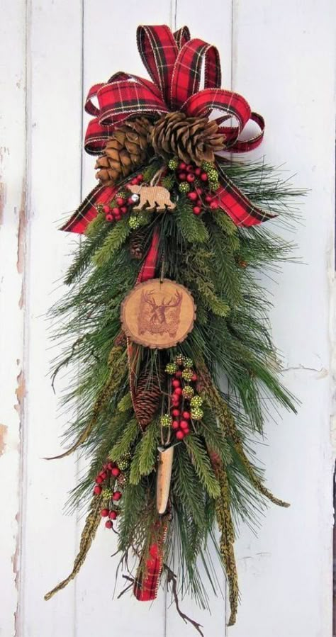 Rustic christmas decorations