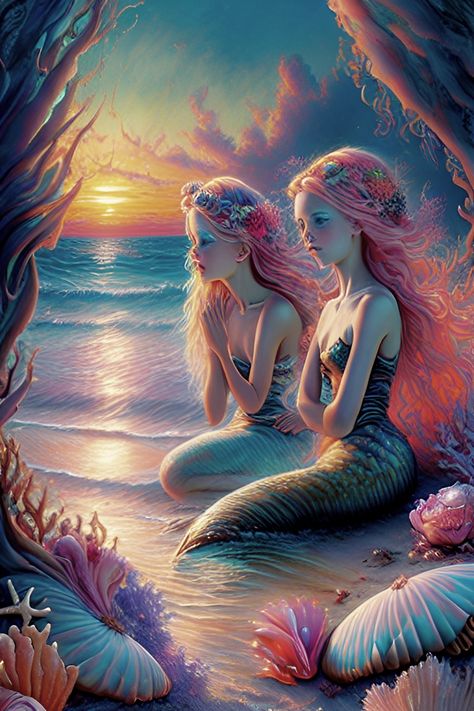 Mermaid Beauty, Puzzle Pattern, Beach Mermaid, Mermaid Photography, Pretty Mermaids, Mermaid Artwork, Sea Dress, Disney Princess Artwork, Siren Mermaid