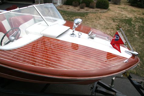 1959 21' Chris Craft Continental Chris Craft Wood Boats, Classic Boats For Sale, Wooden Boats For Sale, Riva Boat, Chris Craft Boats, Runabout Boat, Boat Restoration, Morning Wood, Classic Wooden Boats