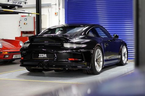 We’ve just finished fitting this OEM Ducktail to this beautiful Black 991.1 GT3. To counter the reduced aero we have also installed a new… 991 Gt3, Midnight Club, Car Company, Porsche Design, German Cars, Whips, Supercars, Sports Cars, Race Cars