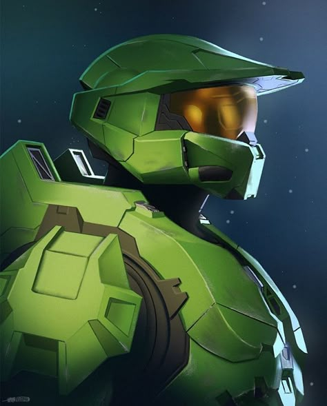 Master Chief Halo, Halo Master Chief, Halo Armor, Halo Game, Halo Halo, Master Chief, Halo, Pins, Art