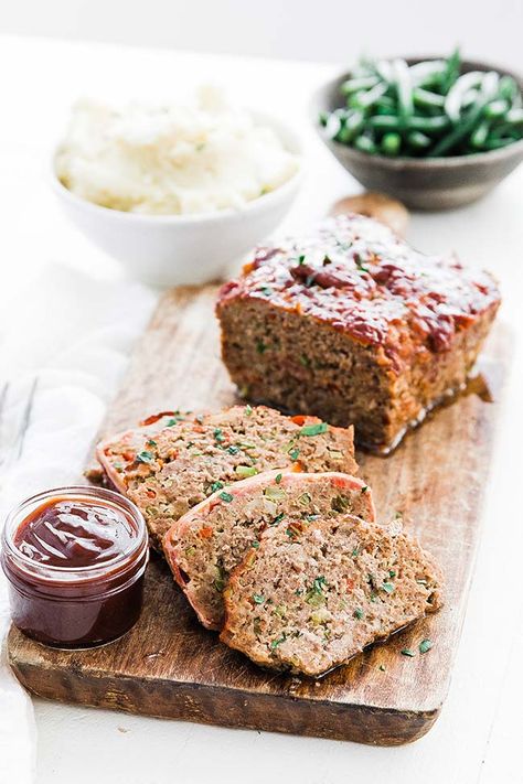 No Joke, this Meatloaf is AMAZING!!... - Chef Billy Parisi | Facebook Meat Loaf Recipe, Gf Dinners, Meatloaf Glaze, Leftover Meatloaf, Meatloaf Sandwich, Billy Parisi, Chef Billy Parisi, Beef Entrees, Healthy Pizza Recipes