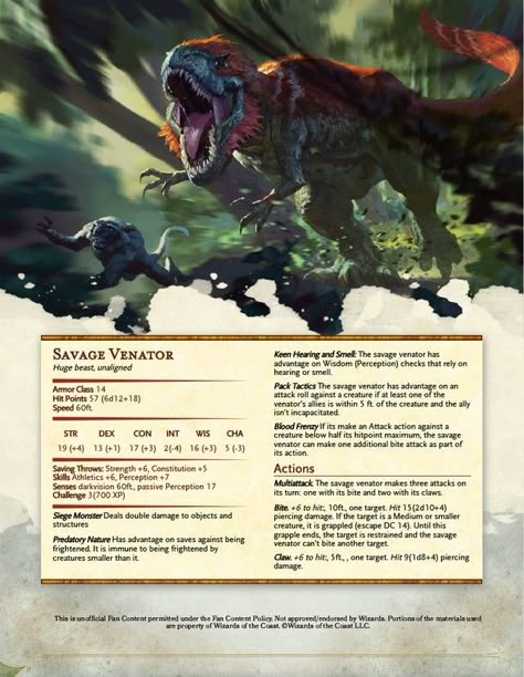 Dnd Dinosaurs Stats, Dnd Dinosaurs, Moon Druid, Dnd Campaign Ideas, Guerriero Samurai, Dnd Druid, Dnd Stats, Rpg Monsters, Dnd Monster