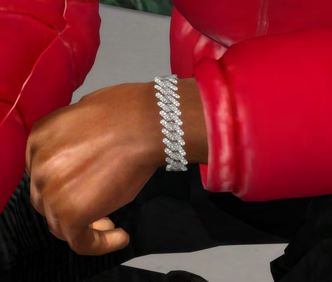 Sims4 Cc Jewelry Male, The Sims 4 Male Jewelry, Sims 4 Cuban Chain, Sims 4 Mens Accessories Cc, Sims 4 Cc Male Bracelet, Sims 4 Chains Male, Male Accessories Sims 4, Sims 4 Men Chain, Sims 4 Male Watch