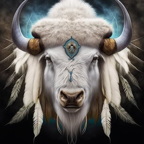 Bison Painting, Native American Spirit Animals, Native American Tattoo Designs, Ancestral Healing, Native American Drawing, Buffalo Animal, Bison Art, Buffalo Art, Native American Tattoo