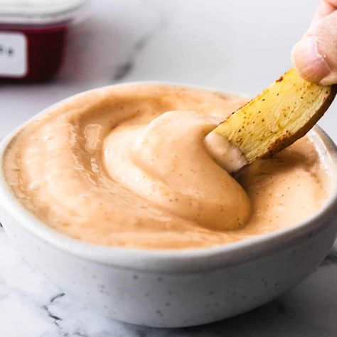 3-Minute Gochujang Aioli (Spicy Korean Mayo Dipping Sauce) | The Fruity Jem Asian Aioli, Korean Mayo Sauce, Korean Mayo, Gochujang Aioli, Korean Spicy Mayo Sauce, Spicy Mayo Dipping Sauce, Spicy Sushi Mayo, Spicy Aioli, Mayo Sauce