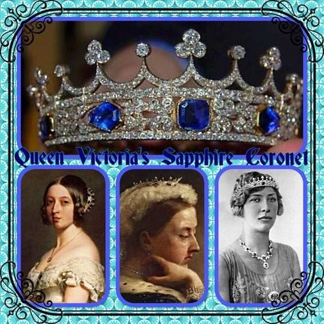 Queen Victoria Sapphire Tiara, Queen Victoria Tiara, Queen Victoria Crown, Queen Elizabeth Ii Quotes, Royal Family Jewels, British Crown Jewels, Queen Victoria Family, Royal Crown Jewels, Princesa Real