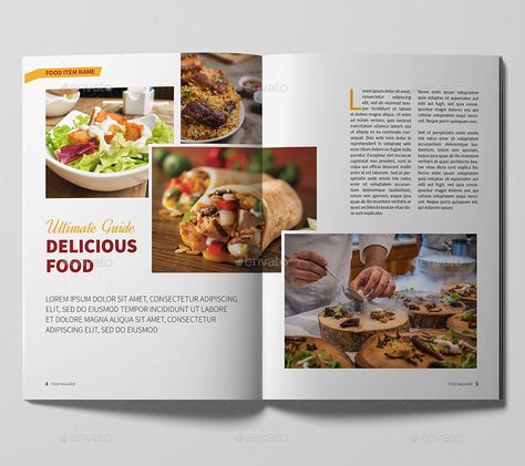 Food Magazine Layout, Recipe Graphic, Magazine Page Design, Recipes From Scratch, Plats Healthy, Plant Based Cookbook, Food Content, Magazine Layout Design, Recipes Vegan