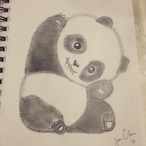 Panda Painting On Canvas, Panda Drawing Sketches, How To Draw A Cute Panda, Cute Panda Drawing Doodles, Cute Panda Sketch, Panda Sketch Pencil Art, Panda Drawing Pencil, How To Draw A Panda, Panda Drawing Simple