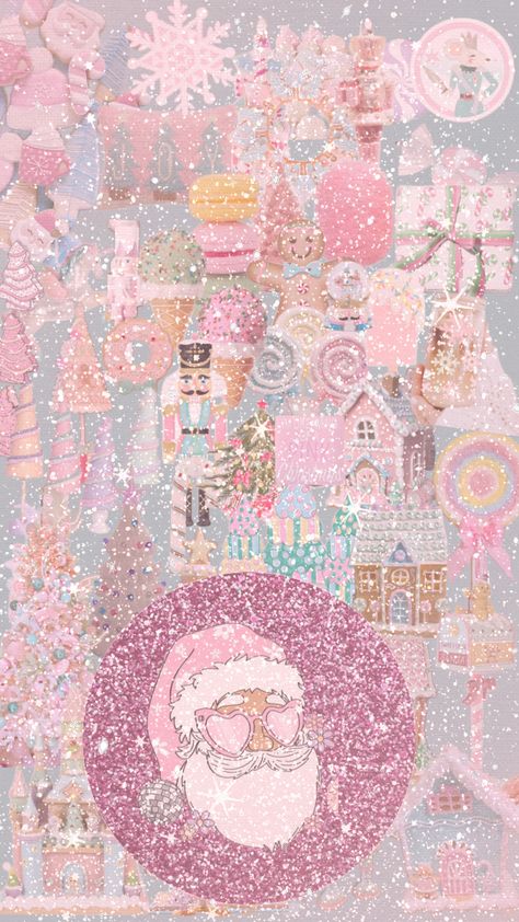 Preppy pastel Christmas✨ #preppypastel #pastelaesthetic #preppy #santababy #santa #snow #pink #green #blue #gingerbread #babyitscoldoutside #fyp #slayy Preppy Valentines Day Wallpaper, Aesthetic Pink Christmas Wallpaper, Christmas Aesthetic Preppy, Pink Xmas Wallpaper, Preppy Christmas Wallpaper, Christmas Preppy, Christmas Pastel, Nostalgic Christmas, Pastel Christmas