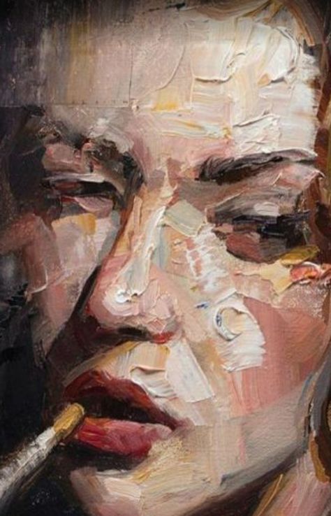 Art, paint, painting, hot girl, smoking, girl smoking, hot girl smoking, painting of girl smoking, beauty, hot, canvas, aquarelle, tapestry, colors Mouth Painting, Painting Mood, Girl Painting, Painting Of Girl, Oil Painting Portrait, A Level Art, Creepy Art, Book Art Drawings, Surreal Art