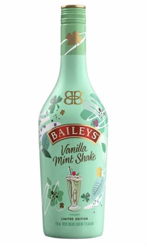 Baileys Alcohol, Baileys Irish Cream Recipes, Mint Shake, Pretty Alcoholic Drinks, Mixed Drinks Alcohol, Yummy Alcoholic Drinks, Lemon Drink, Liquor Drinks, Alcohol Aesthetic