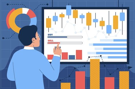 Hand drawn stock market concept | Free Vector #Freepik #freevector #financial #financial-market #invest #business-investment Bollinger Bands, Technical Analysis Tools, Stock Trading Strategies, Candlestick Chart, Intraday Trading, Equity Market, Stock Market Investing, Swing Trading, Investing In Stocks