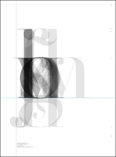 Letters are superimposed on top of each other so the most common shape of each letter is accentuated. I like how the faint and overlapping parts of the letters gives the piece a ghostly appearance. The designer is a collaboration between the company Three Types Graphics and Manuel Sesma. #typography #alphabet Typographie Logo, Visuell Identitet, Graphic Design Collection, Graphisches Design, 타이포그래피 포스터 디자인, Blog Art, Typographic Poster, Type Posters, Typography Graphic