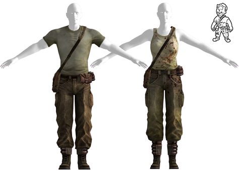 Maybe a green color? Apocalypse Loadout, Surgeon Outfit, Fallout Outfits, Wasteland Outfit, Fallout Armor, Post Apocalyptic Desert, Vault Suit, Buff Girl, Apocalypse Costume