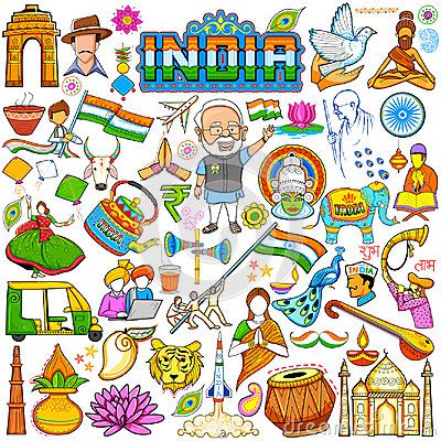 Poster For Independence Day India, 75 Republic Day India, Indian Independence Day Posters Design, Doodle Art Indian Culture, Happy Independence Day India Art, Independence Day Doodle Art, Festivals Of India Drawing, Happy Independence Day India Drawing, Republic Day India Drawing