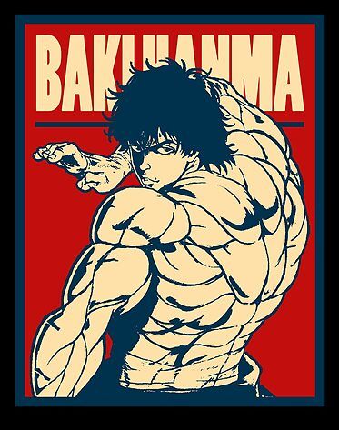 Promote | Redbubble Baki Poster Art, Baki Hanma Posters, Baki Poster, Baki Hanma Wallpaper, Baki Anime, Peaky Blinders Wallpaper, Baki Hanma, Boxing Posters, Bike Drawing