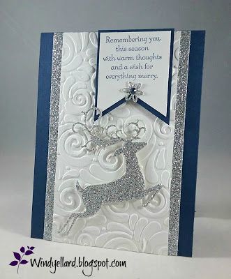 Windy's Wonderful Creations: Everything Merry Deer Deer Christmas Cards, Die Cut Christmas Cards, Christmas Cards 2018, Reindeer Card, Stamped Christmas Cards, Homemade Christmas Cards, Stampin Up Christmas Cards, Christmas Card Crafts, Diy Christmas Cards