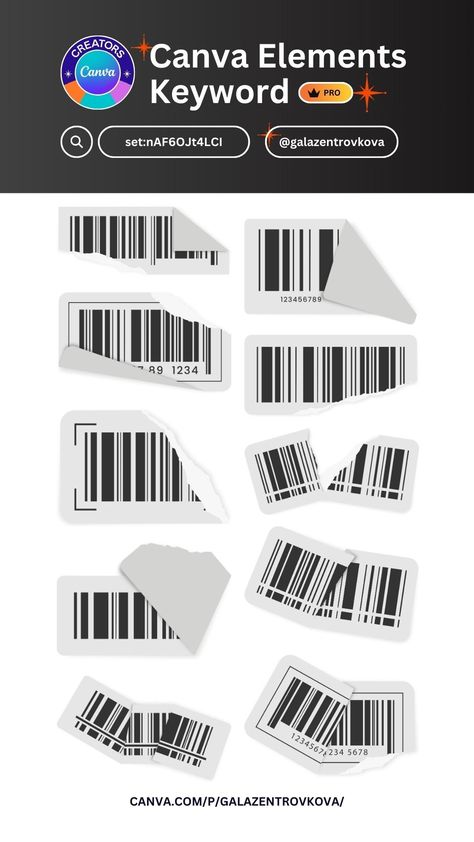 🛡Canva Elements - Barcode Sticker Label

Create custom barcode sticker labels in minutes with Canva Elements. Choose from hundreds of templates and easily add your own text, logos, and images. 

#barcode #sticker #label #design #CanvaElements
250 Canva Label Design, Canva Fonts Elements, Free Canva Elements Keyword, Canva Sets Elements, Canva Sticker Keyword, Sticker Label Design, Canva Posters, Canva Elements Ideas, Canva Sticker