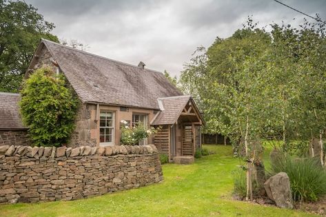 The Bothy: cute converted barn for 1-4 guests - Cottages for Rent in Scottish Borders, Scotland, United Kingdom - Airbnb Scotland Cottage Interior, Stone Hut, Scotland Cottage, Cottage Airbnb, Scottish Borders, Converted Barn, Robert Burns, Cottage Interior, Guest Cottage