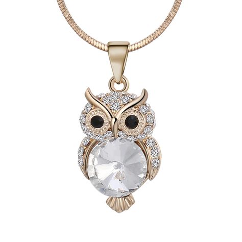 #owlnecklace #owlpendant Necklace Chain Types, Owl Pendant Necklace, Crystal Choker Necklace, Owl Necklace, Bird Pendant, Owl Pendant, Silver Choker, Crystal Choker, Cute Owl