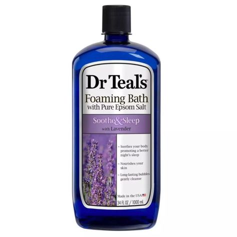 dr. teals Apple Cider Vinegar Bath, Dr Teals, College Beauty, Foaming Bath, Lavender Bath, Essential Oil Benefits, Sodium Lauryl Sulfate, Best Bath, Soap Bubbles