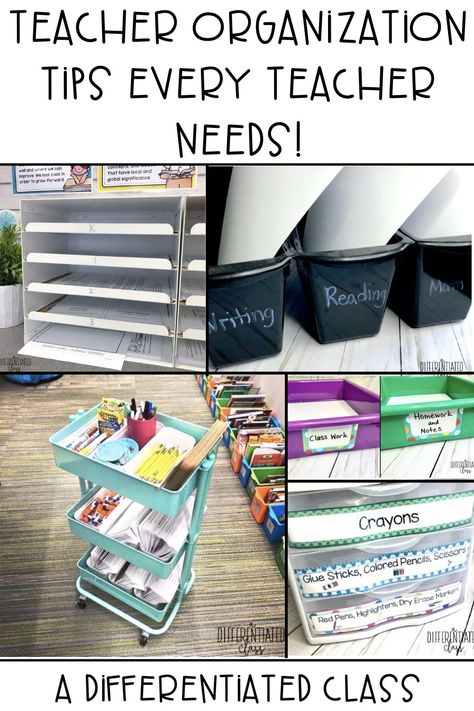 Middle School Teacher Organization, Teacher Carts Organization, Teacher Paper Organization, Teacher Cart, Top Teacher, Teacher Needs, Classroom Organization Elementary, Organized Classroom, Teaching Organization