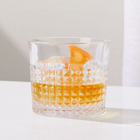 Brixton 12-Ounce Rocks Glass Home Bar Setup, Bar Glasses, Geometric Motif, Cocktail Set, Bar Set Up, Old Fashioned Cocktail, Old Fashioned Glass, Highball Glass, Whiskey Glasses