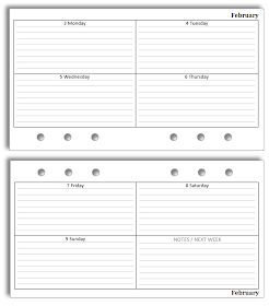 My Life All in One Place: Free Filofax diary inserts to print on Letter paper - week on two pages Arc Planner, Home Binder, Filofax A5, Stationary School, Organization Printables, A5 Planner, Planner Printables Free, Free Planner, Budget Binder