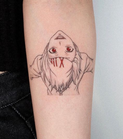 Juuzou Suzuya Tokyo Ghoul Tattoo Designs, Tokyo Ghoul Tattoo, Ghoul Tattoo, Really Bad Tattoos, Juuzou Suzuya, Weird Tattoos, Bad Tattoos, Tattoo Cover-up, Cover Up Tattoos