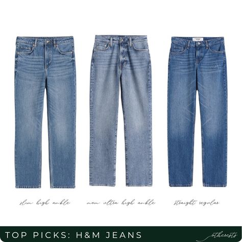 Top picks: H&M Jeans Jean Top, M Jeans, H&m Jeans, Shopping App, Top Pick, Summer Season, Follow Me, H&m