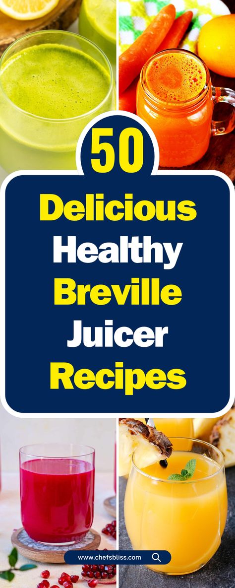 50+ Delicious Breville Juicer Recipes to Refresh Your Day! Breville Juicer Recipes Juicing, Breville Bluicer Recipes, Breville Juicer Recipes, Breville Juicer, Juicy Juice, Cold Press Juicer, Watermelon Mint, Juicer Recipes, Ginger Turmeric