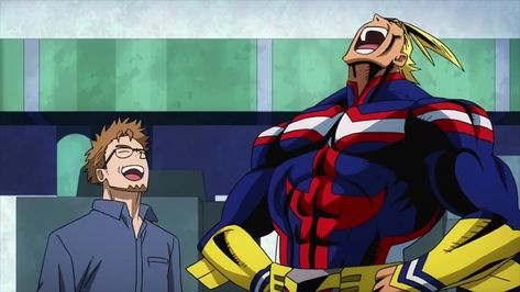 David Shield X All Might, Allmight X David, All Might And David Shield, David Shield Mha, All Might X David Shield, David Shield, Aizawa And Mic, Dad Might, Yagi Toshinori