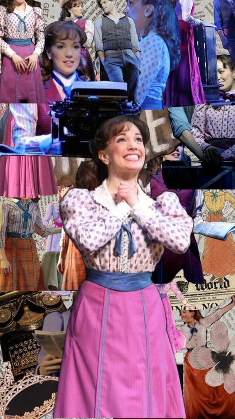 #katherineplumber #newsies Newsies Katherine, Katherine Newsies, Katherine Plumber, Disney Musical, Newsies, Musical Theatre