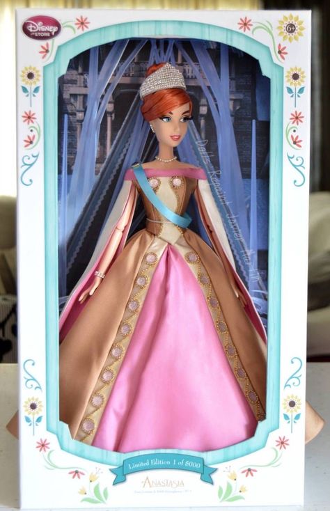 Disney Anastasia, Disney Barbie Dolls, Barbie Disney, Anastasia Romanov, Barbie Collector Dolls, Disney Princess Dolls, Disney Collector, Beautiful Barbie Dolls, Disney Dolls