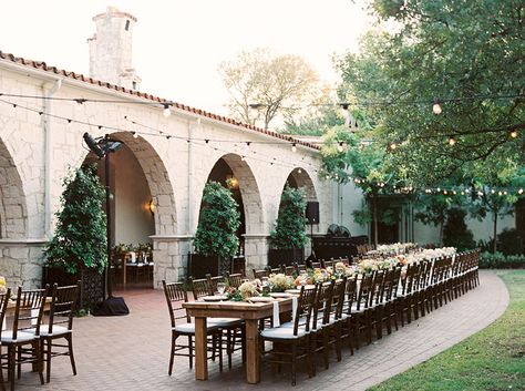 Olive Garden Restaurant, Dallas Arboretum Wedding, Spanish Homes, Weatherford Texas, Bows And Arrows, Arboretum Wedding, Dfw Wedding Venues, Fall Blue, Spanish Garden