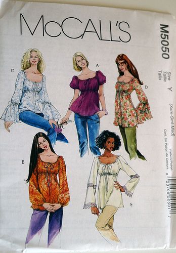 Peasant Top Pattern, Tunic Sewing Patterns, Patron Vintage, Butterick Pattern, Couture Mode, Butterick Sewing Pattern, Tunic Pattern, Mccalls Sewing Patterns, Top Sewing Pattern