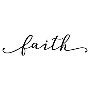 Faith Word Art Fonts, Faith In Calligraphy, Faith Calligraphy Fonts, Faith Script Tattoo, Faith In Different Fonts, Faith Word Tattoo, Faith Tattoo Stencil, Faith In Cursive, Faith Tatto